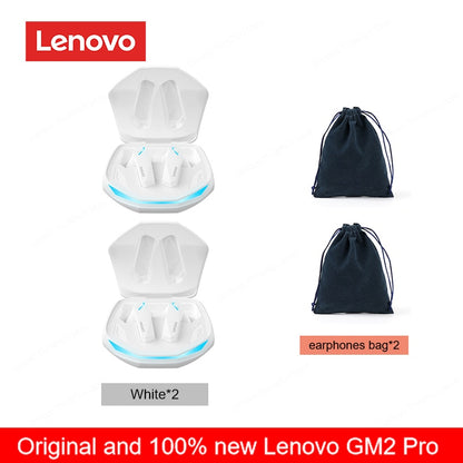 Original Lenovo GM2 Pro 5.3 Earphone Bluetooth Wireless Earbuds