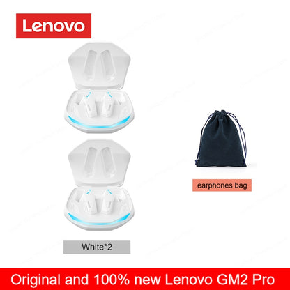 Original Lenovo GM2 Pro 5.3 Earphone Bluetooth Wireless Earbuds