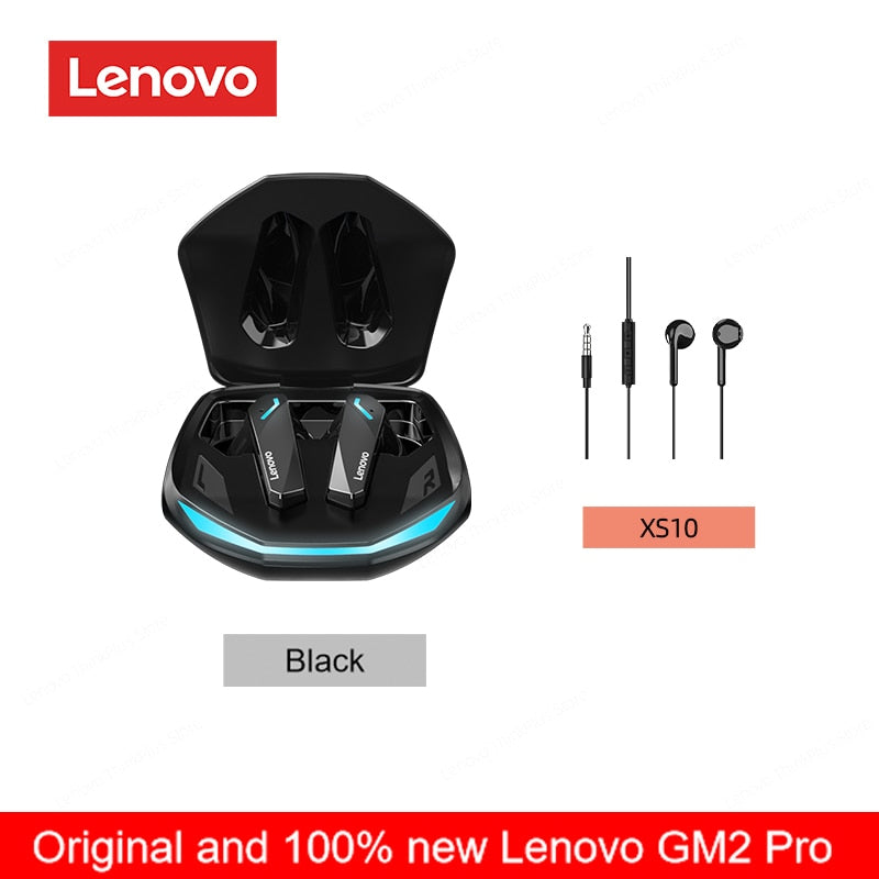 Original Lenovo GM2 Pro 5.3 Earphone Bluetooth Wireless Earbuds