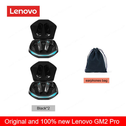 Original Lenovo GM2 Pro 5.3 Earphone Bluetooth Wireless Earbuds