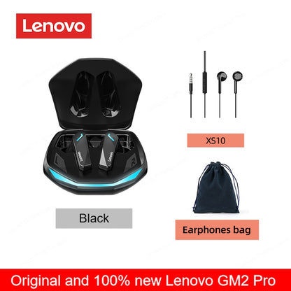 Original Lenovo GM2 Pro 5.3 Earphone Bluetooth Wireless Earbuds