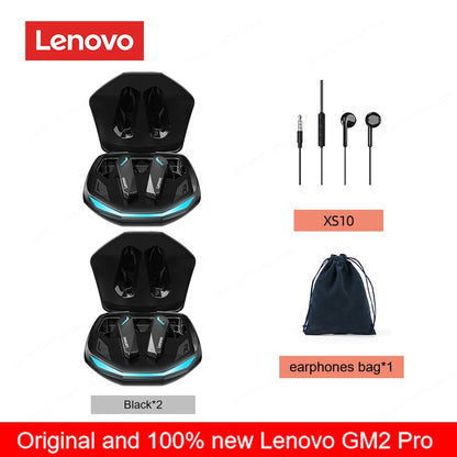 Original Lenovo GM2 Pro 5.3 Earphone Bluetooth Wireless Earbuds