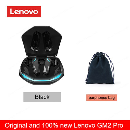 Original Lenovo GM2 Pro 5.3 Earphone Bluetooth Wireless Earbuds