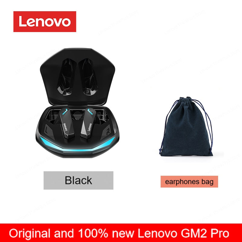 Original Lenovo GM2 Pro 5.3 Earphone Bluetooth Wireless Earbuds